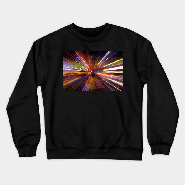 Explosion of light and color II Crewneck Sweatshirt by ojovago